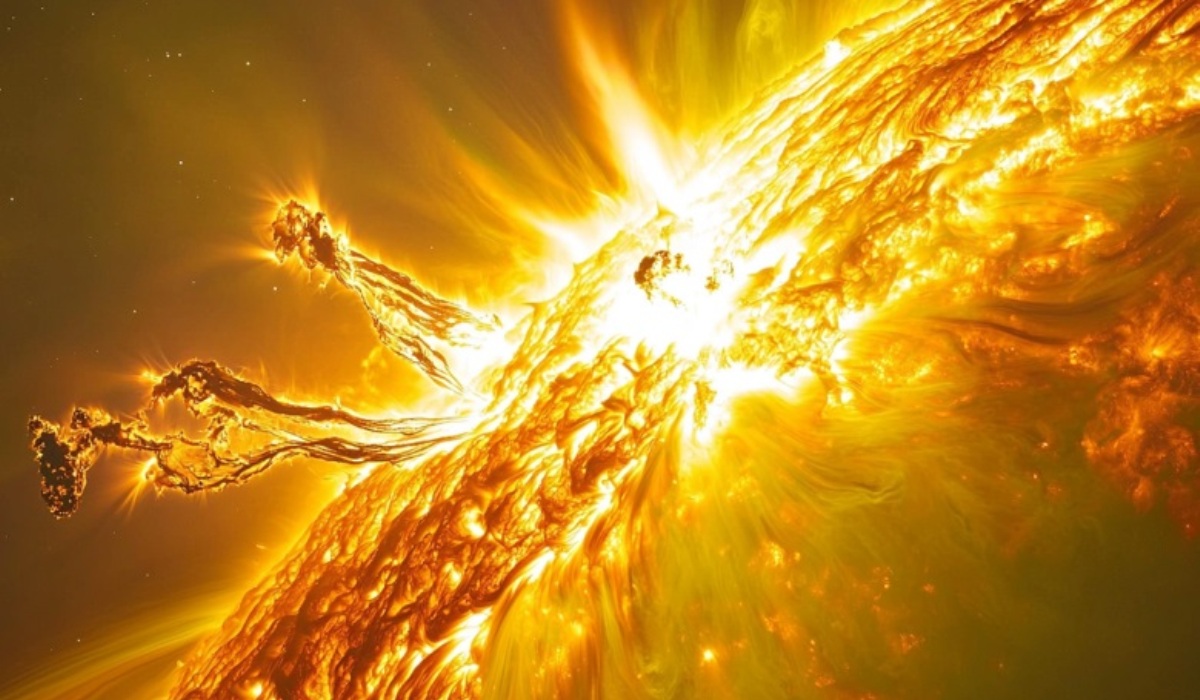 На Солнце зафиксировали мощную вспышку