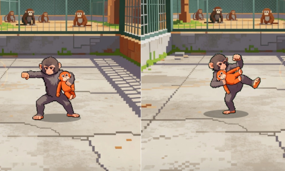 Малыш Панч стал героем видеоигры — в сети появился файтинг Zoo Fighter