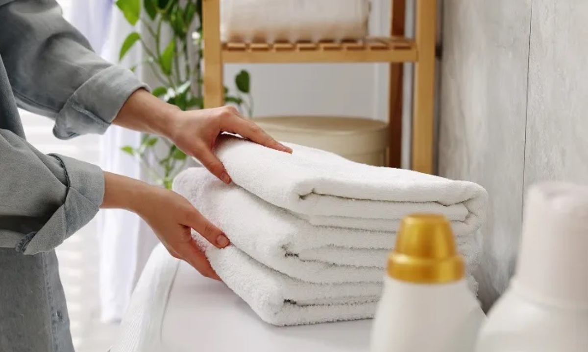 Как простая соль делает полотенца мягкими и свежими