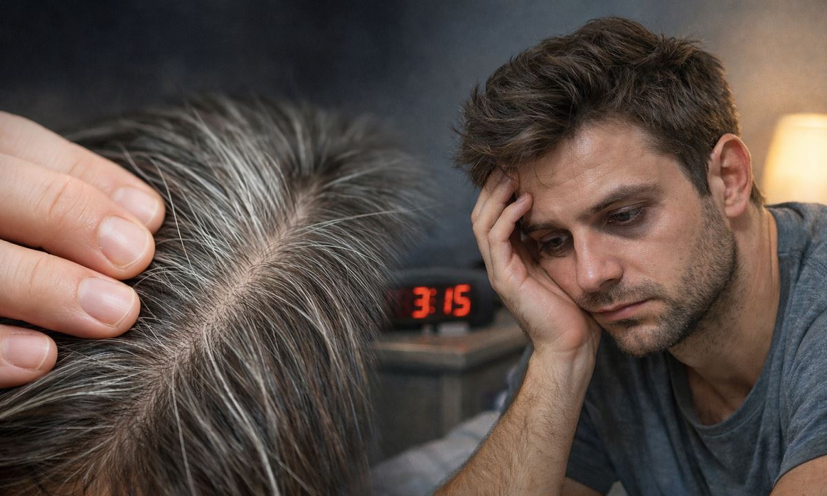 Может ли человек поседеть из-за недосыпа?