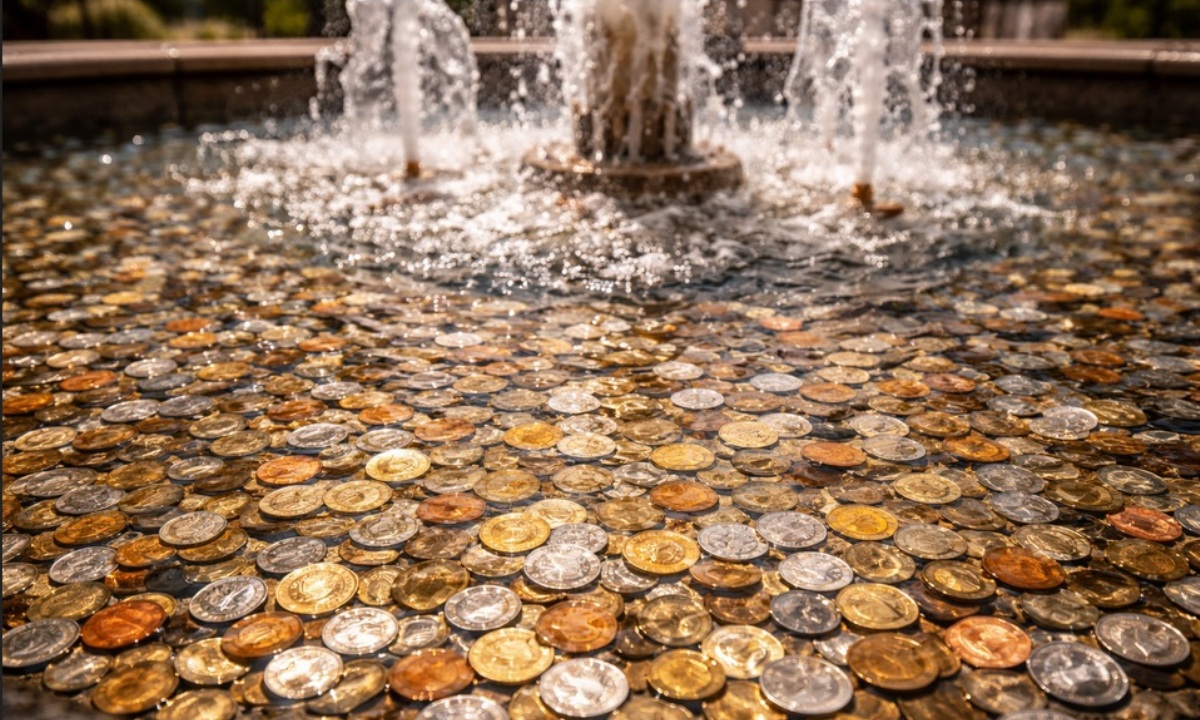 Откуда появилась традиция бросать монетку в фонтан?
