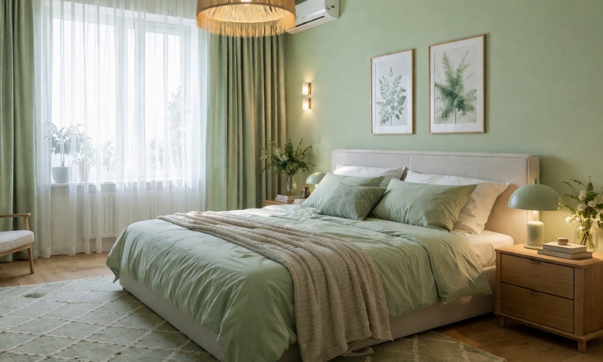 Почему для спальни лучше выбирать приглушенные оттенки?