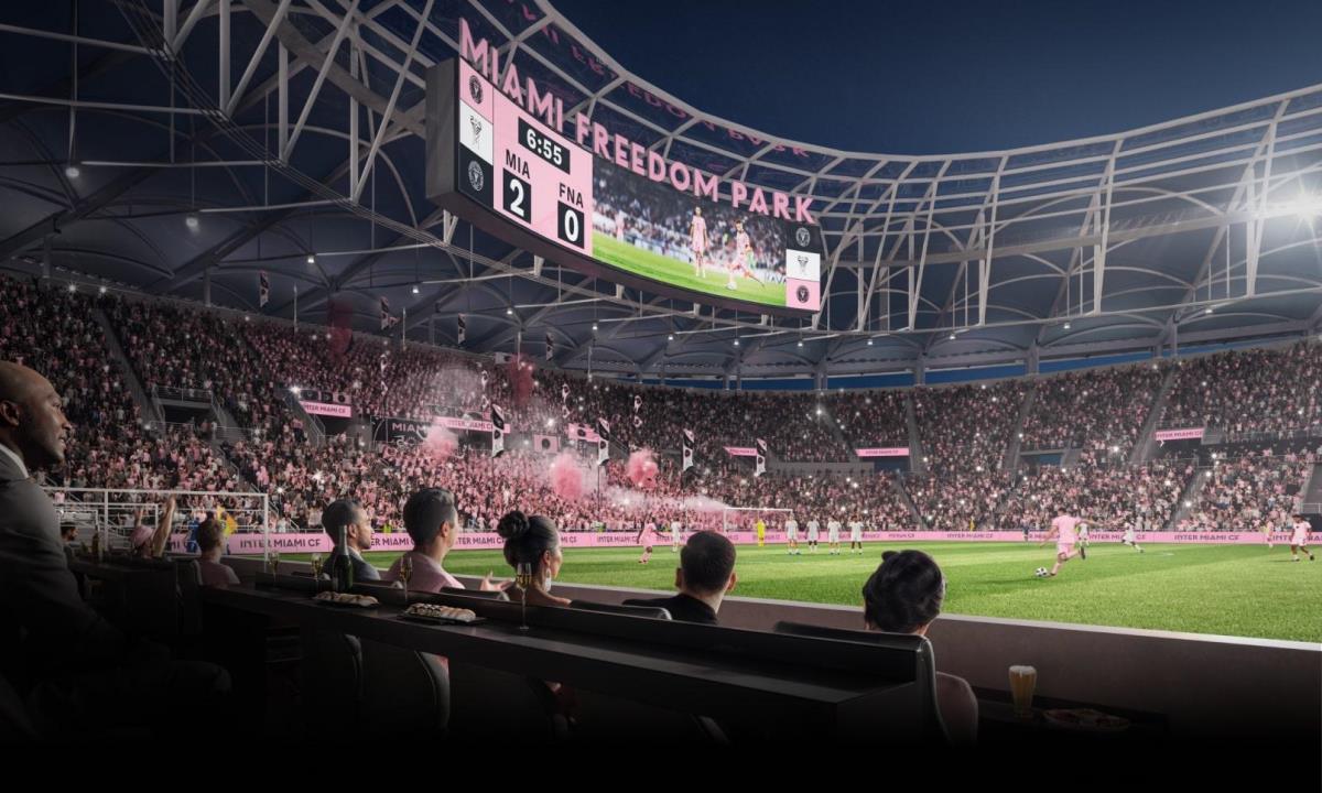 Бекхэм открыл стадион за $750 млн — новый дом «Интер Майами» впечатлил масштабом