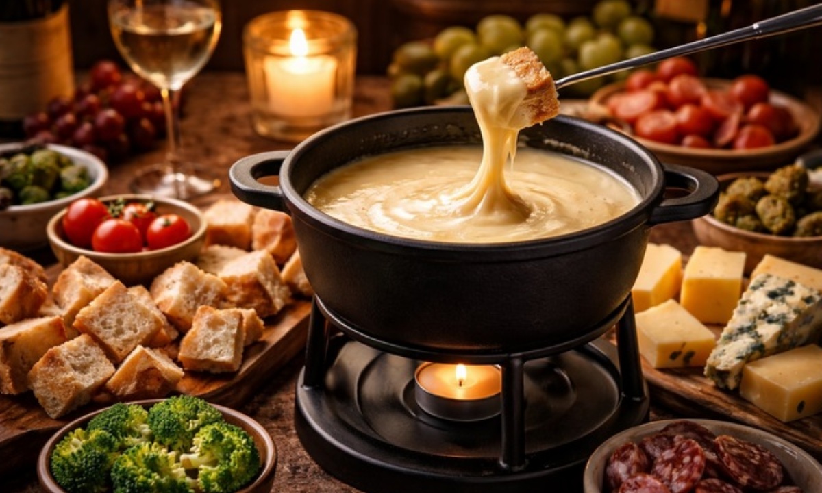 Как появилось сырное фондю?