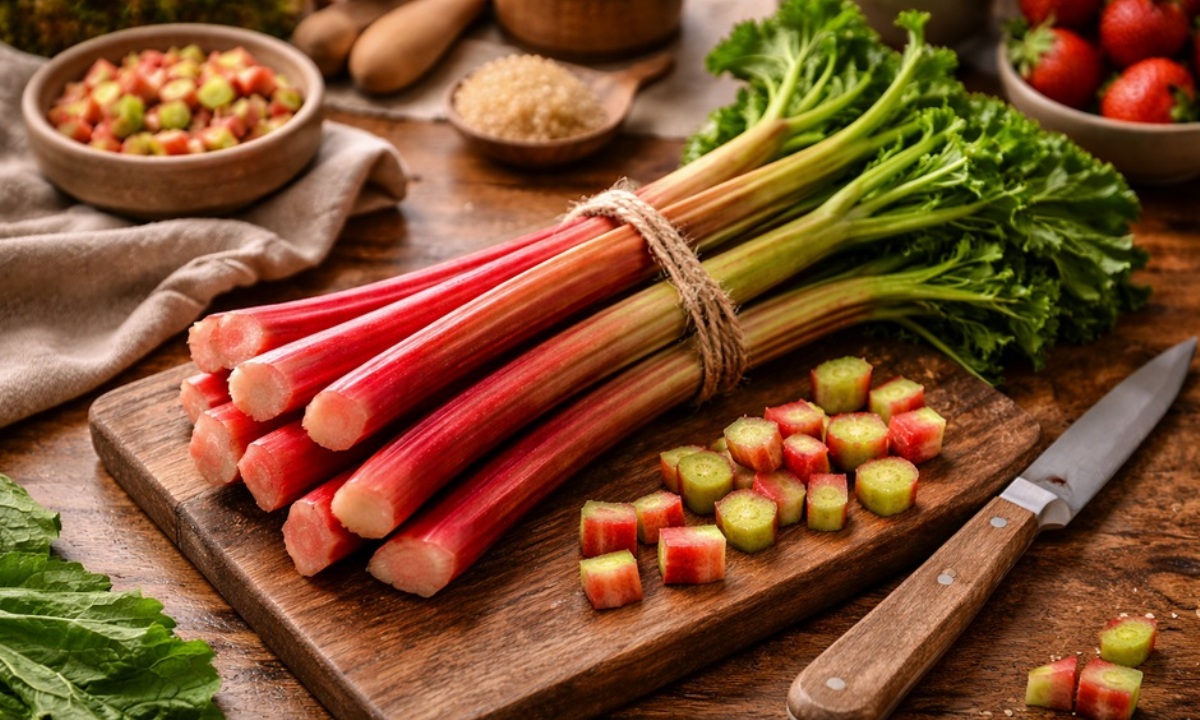 В чем польза ревеня?