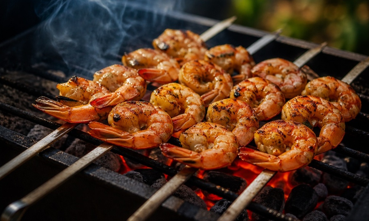 Поможет ли маринование готовить морепродукты на гриле?