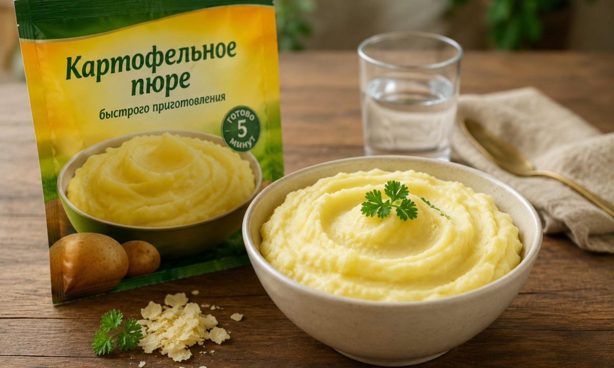Из чего делают пюре из пакетика 