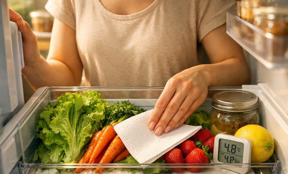 Простой способ сохранить овощи и фрукты свежими дольше
