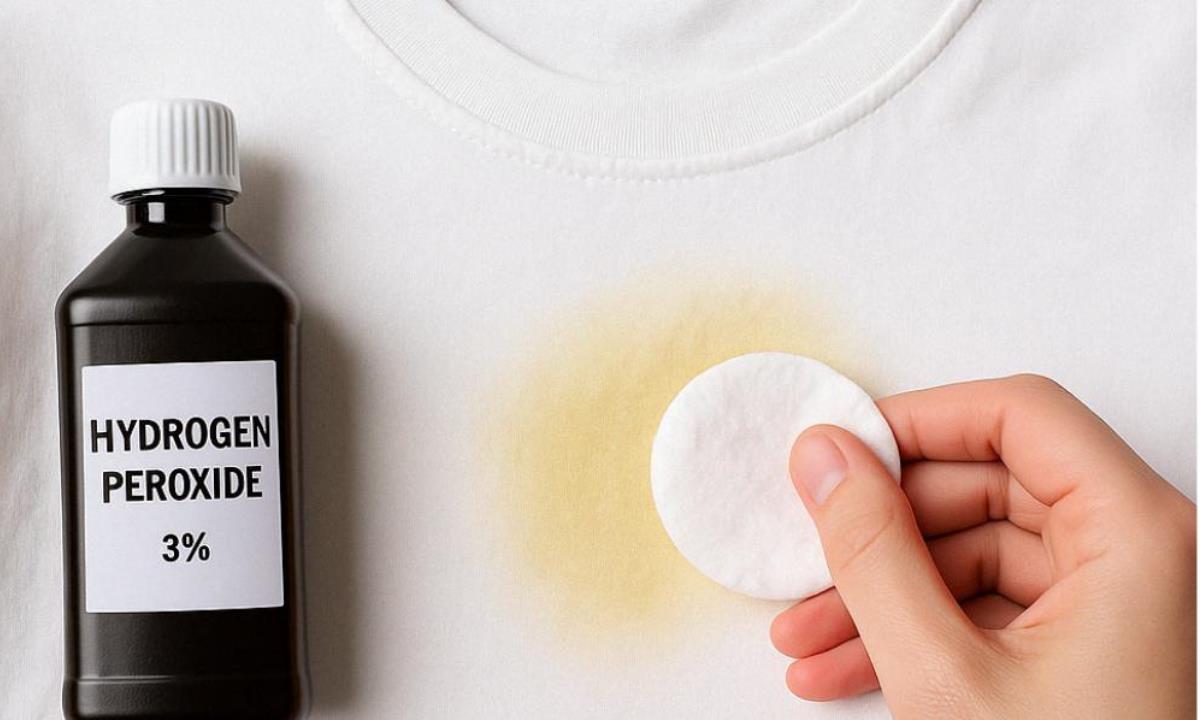 10 вещей, которые можно почистить перекисью водорода