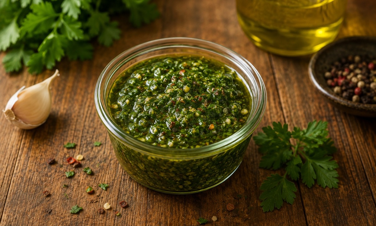 «Вкус Аргентины» из обычных дачных овощей и зелени