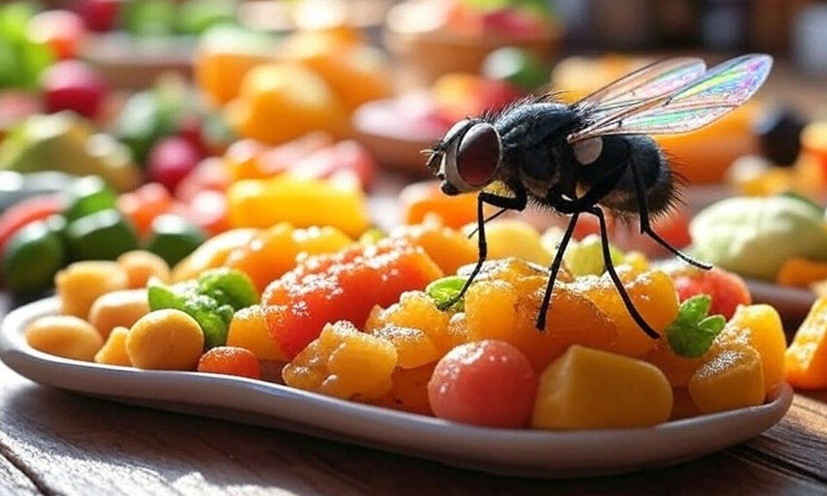 Муха села на еду — когда продукт лучше выбросить