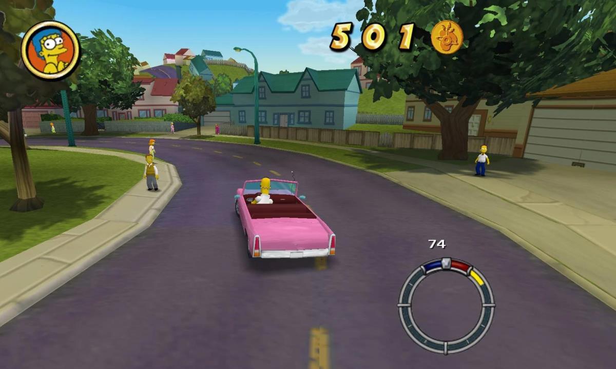 «Симпсоны» могут вернуть культовую игру Hit & Run