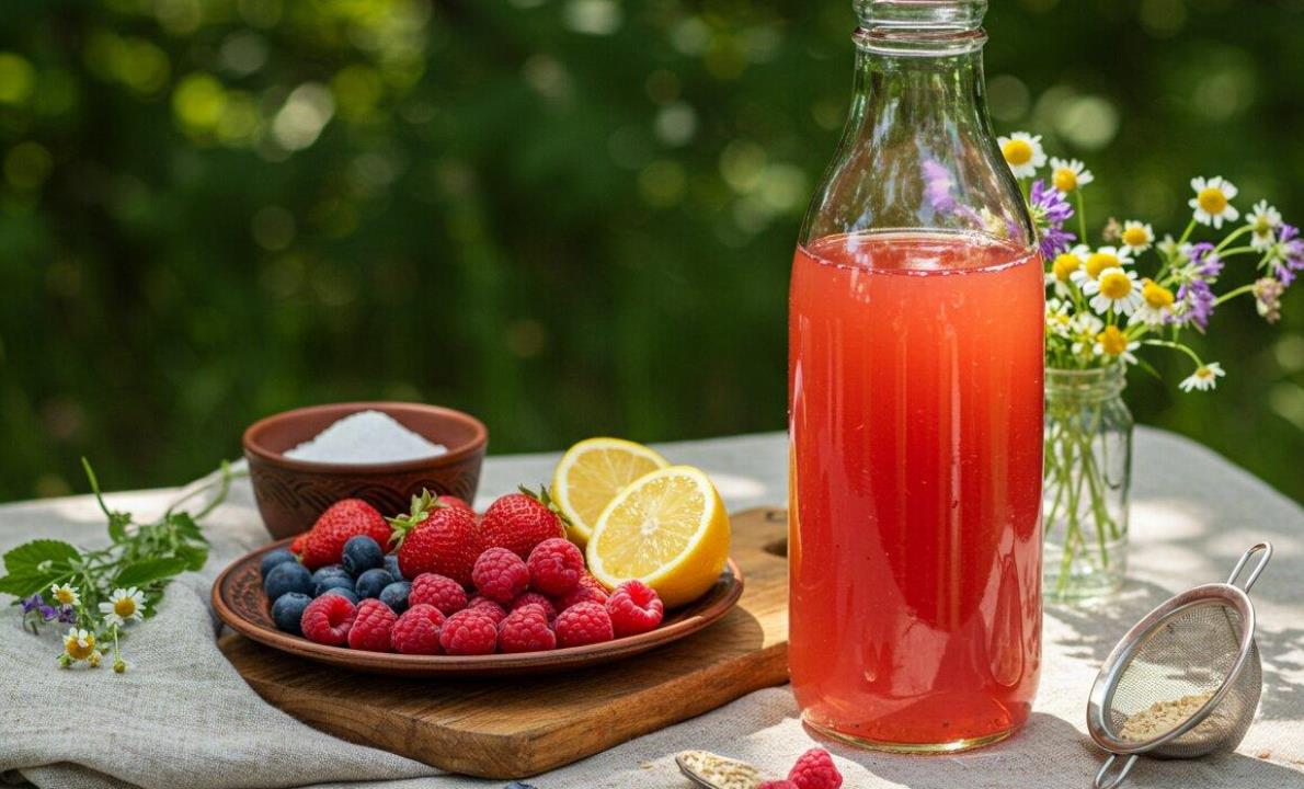 Фруктовый квас — простой рецепт для жаркого лета