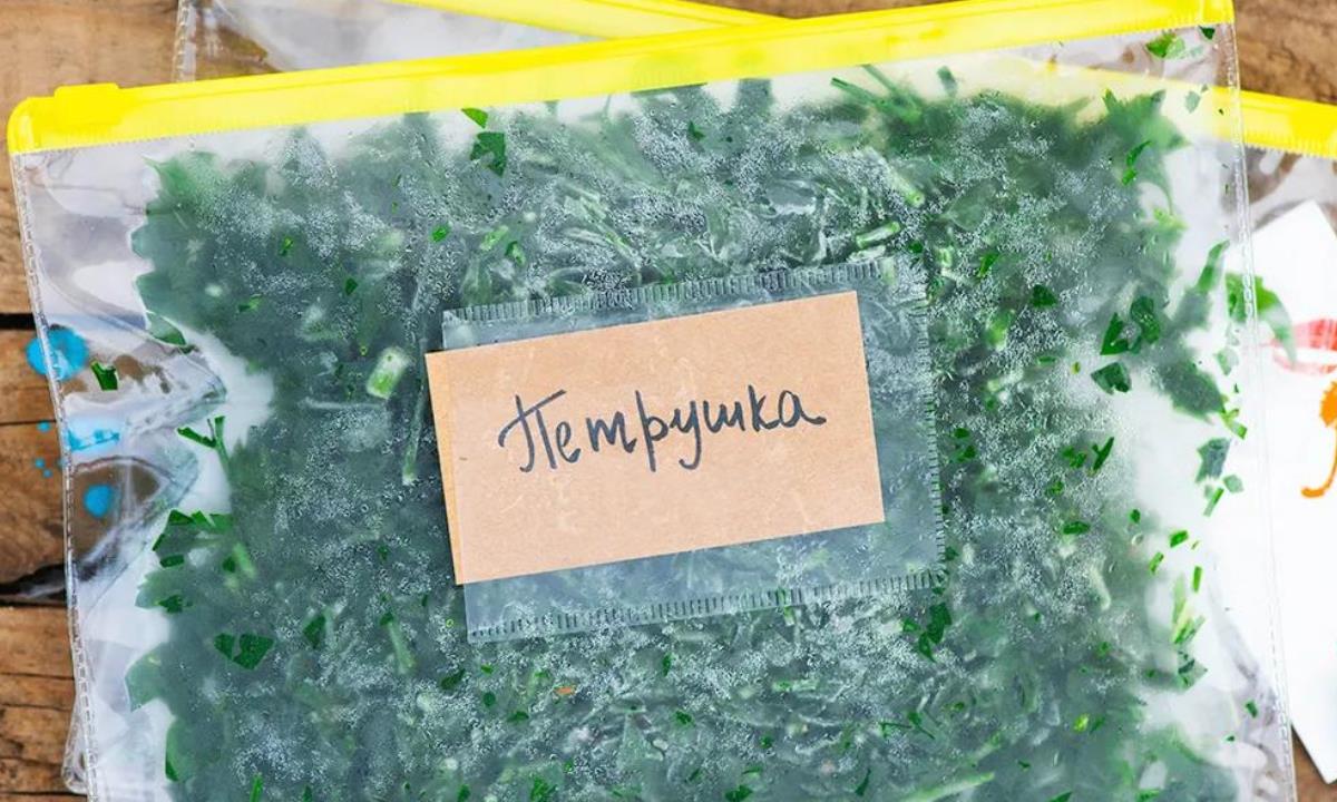 Как заморозить петрушку на зиму, чтобы сохранить вкус и цвет