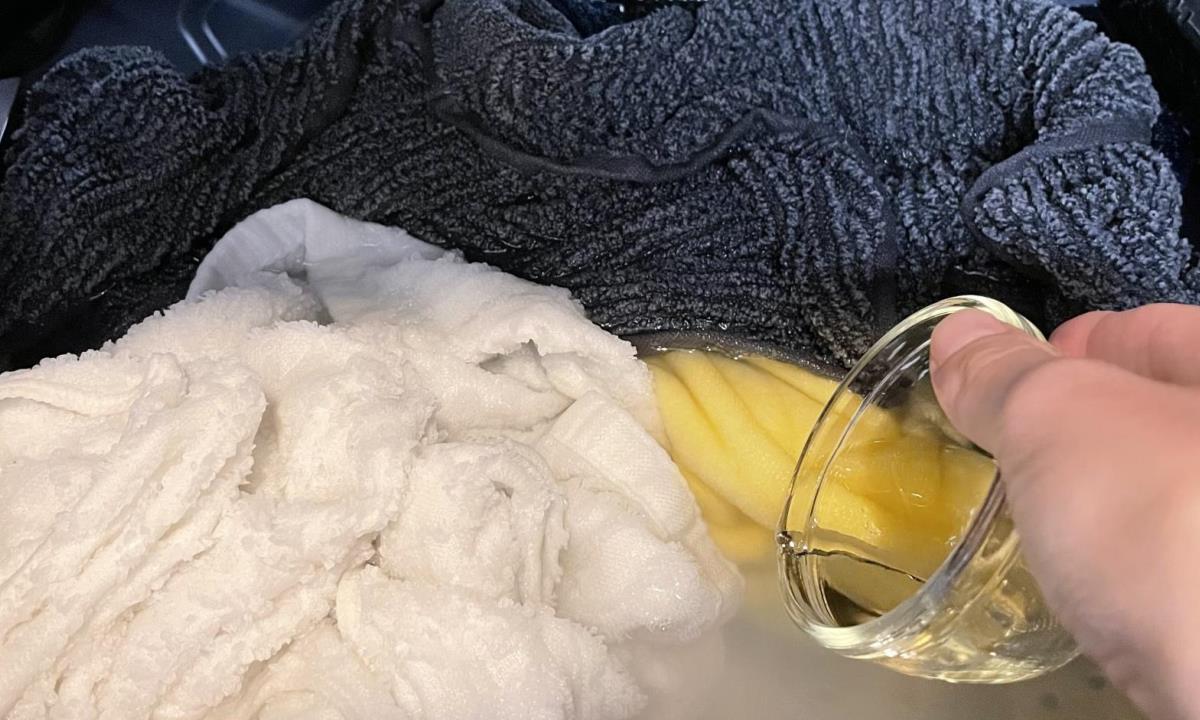 Полотенца снова станут мягкими — простой способ без кондиционера