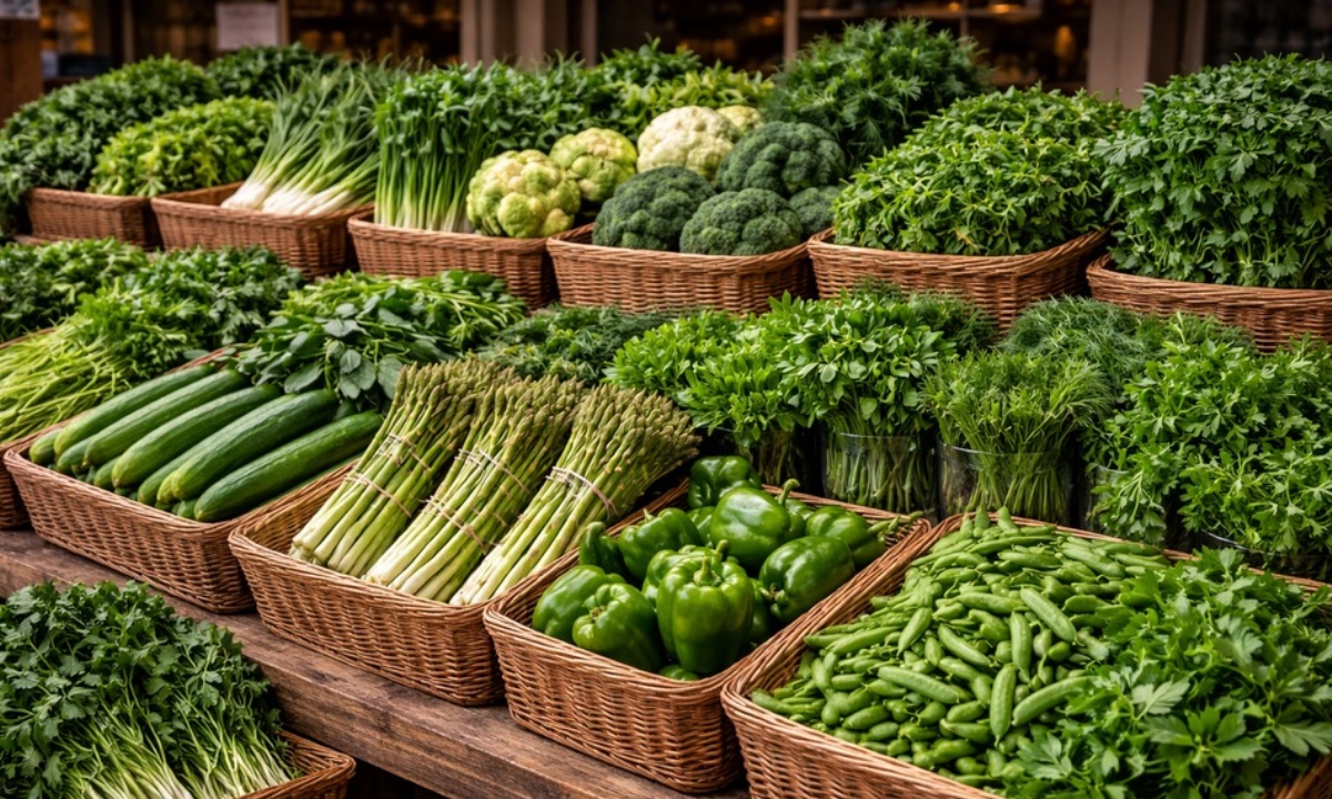 Диетолог объяснила тягу к зелёным продуктам