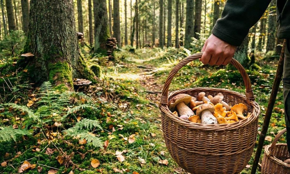 Почему грибы лучше собирать в корзину