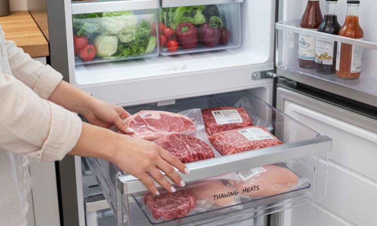 Как правильно размораживать продукты