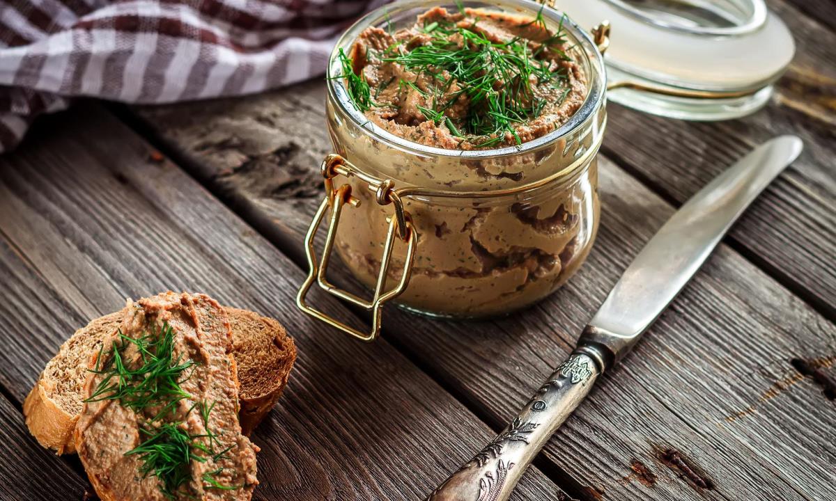 Домашний паштет из куриной печени